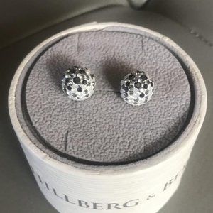 Hillberg 10mm  Avalanche earrings